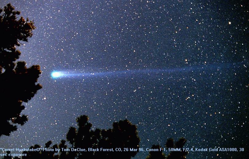 Komet Hyakutake am 26.03.1996