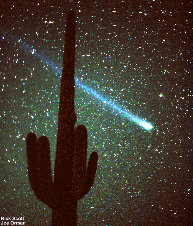Komet Hyakutake am 27.03.1996