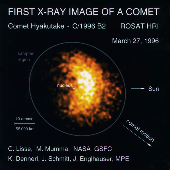 Komet Hyakutake am 27.03.1996