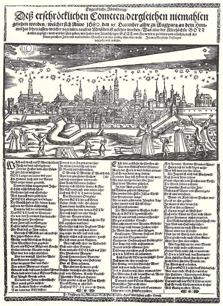 Komet Kirch 1680